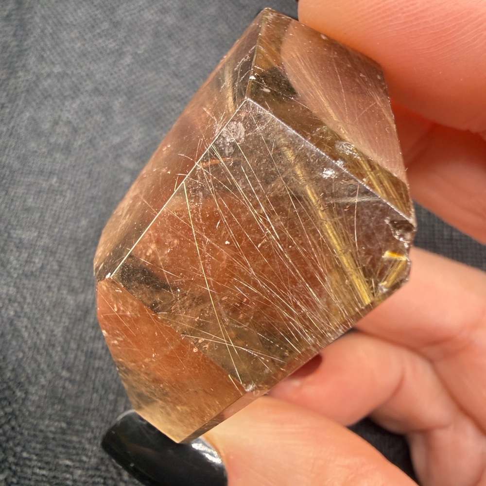 Smoky Rutilated Quartz Free Form - Picture 3 of 9